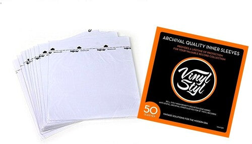 Vinyl Styl - Archival Quality Inner Sleeves - 50 Count | Mint (M)