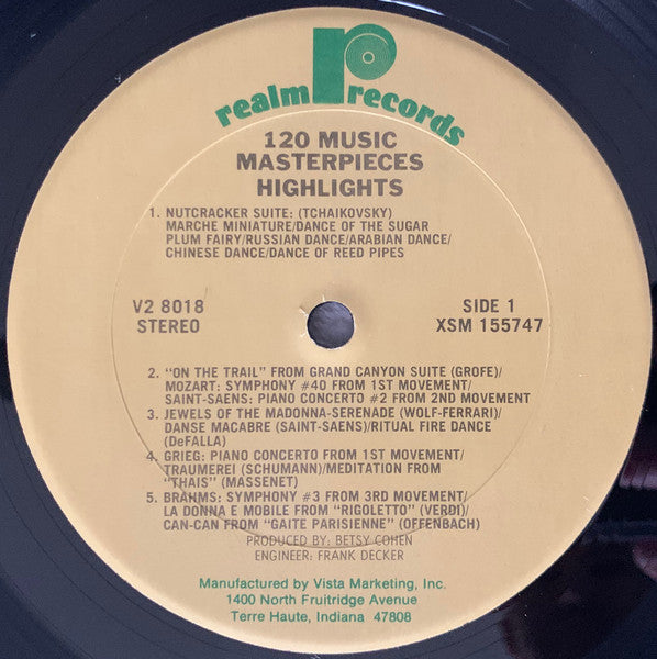 Various - 120 Music Masterpieces (2xVINYL) | Near Mint (NM) Near Mint (NM)