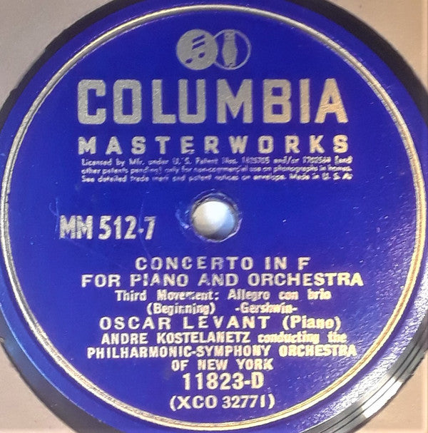 Concerto In F | Very Good Plus (VG+) Very Good (VG)