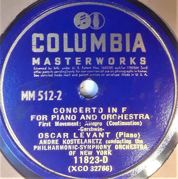 Concerto In F | Very Good Plus (VG+) Very Good (VG)