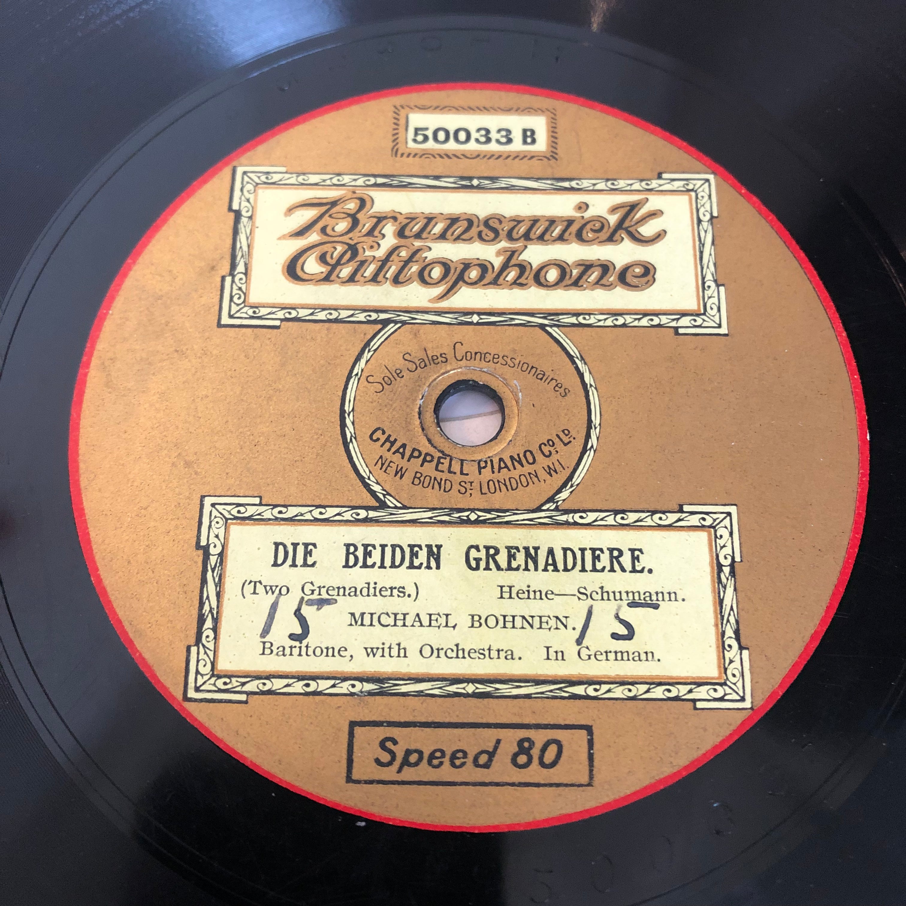 Blick Ich Umher / Die Beiden Grenadiere | Very Good Plus (VG+) Generic