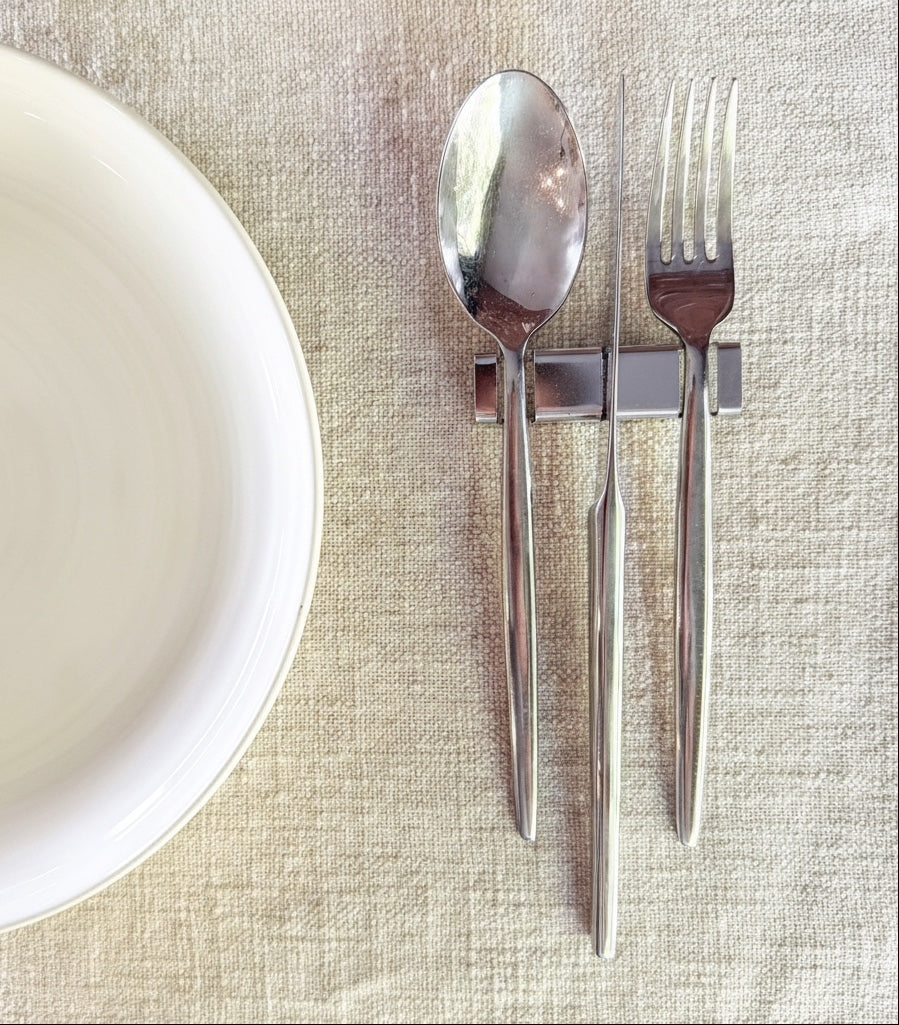 304 Stainless Steel Flatware Rests – Set of 2