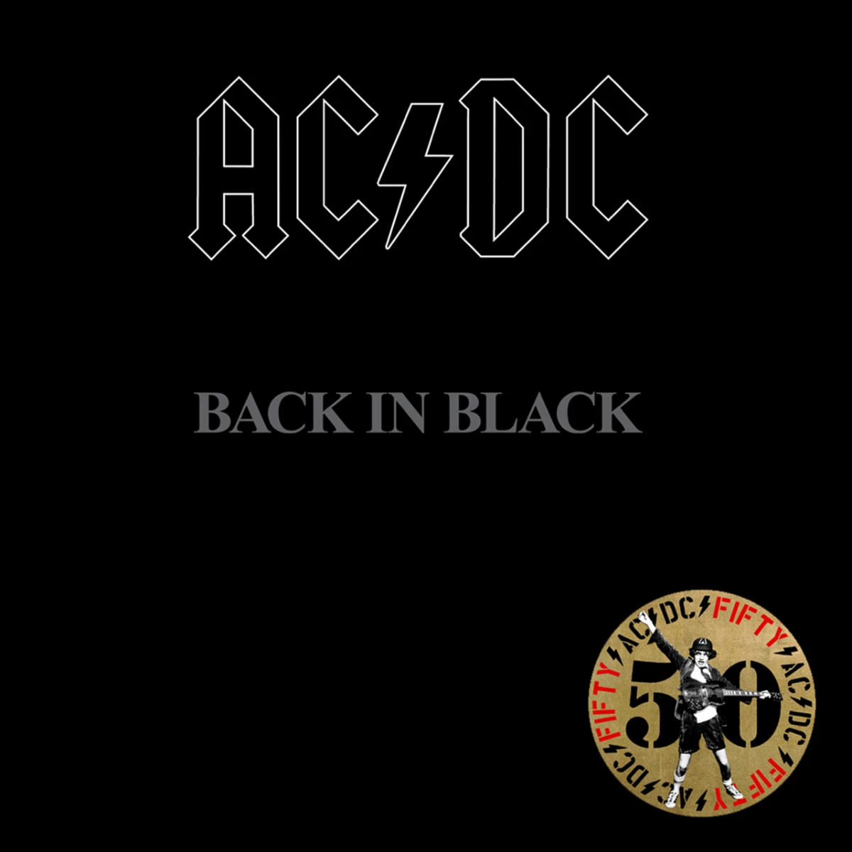 AC/DC - Back In Black (50th Anniversary Edition, Gold Color Vinyl) |