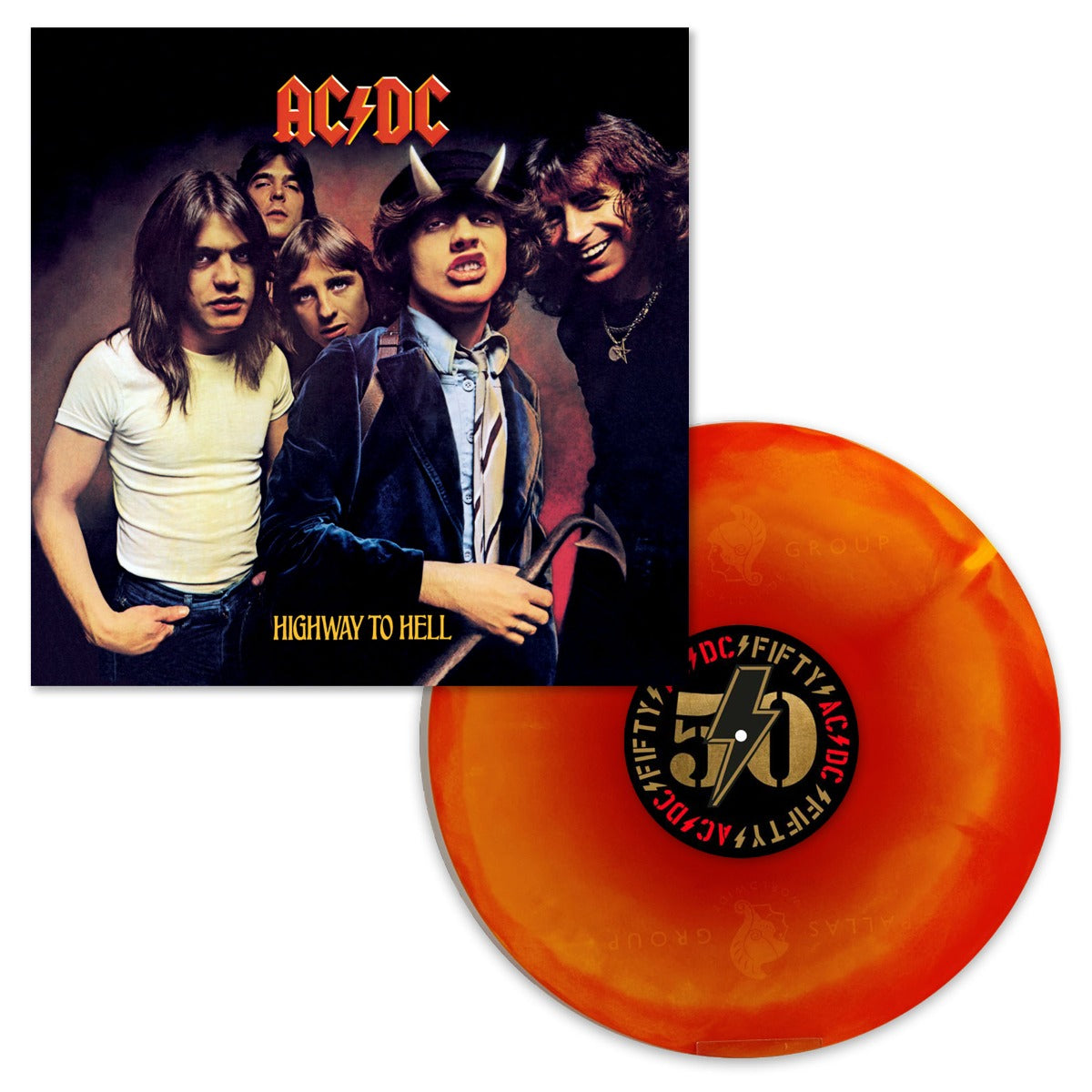 Highway To Hell: 50th Anniversary (Limited Edition, Hellfire Marble Colored Vinyl) |