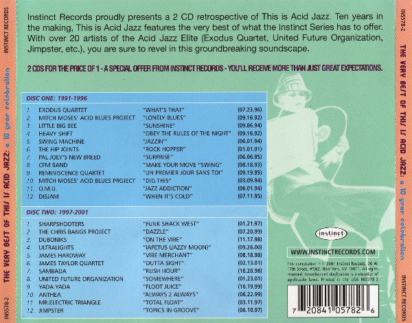 Various - The Very Best Of This Is Acid Jazz: A 10 Year Celebration | Very Good Plus (VG+) Near Mint (NM)