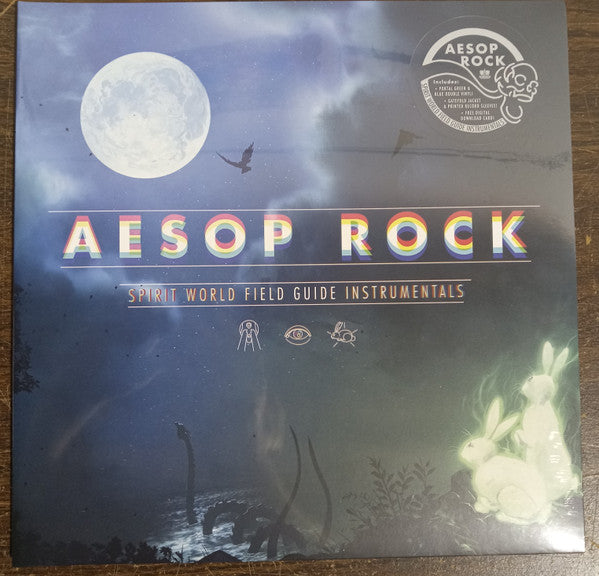 Spirit World Field Guide Instrumentals (GREEN + BLUE VINYL) | Mint (M) Mint (M)