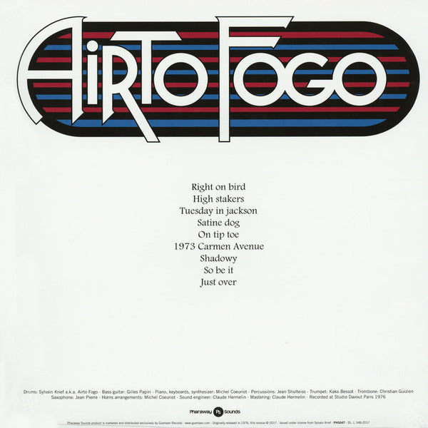 Airto Fogo | Mint (M) Mint (M)