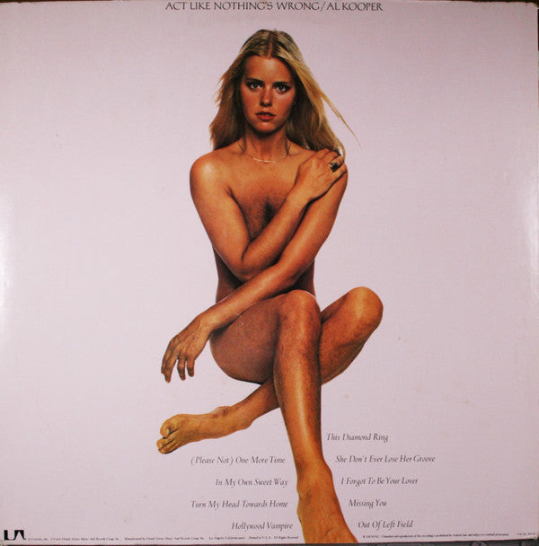Al Kooper - Act Like Nothing's Wrong | Near Mint (NM) Very Good Plus (VG+)