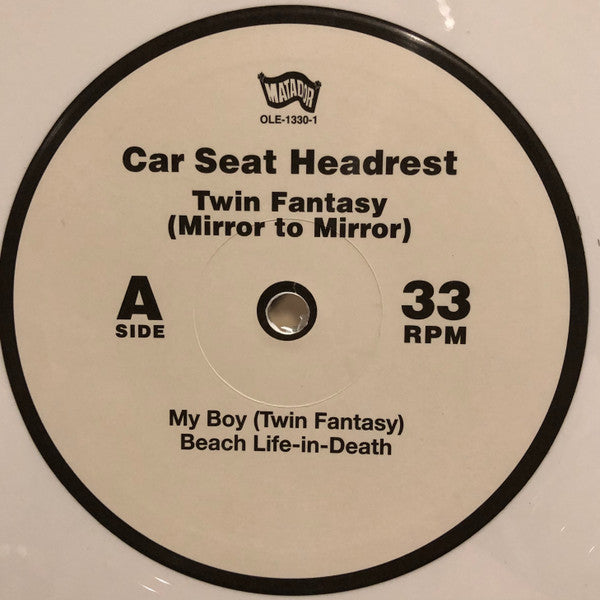 Car Seat Headrest - Twin Fantasy (Mirror To Mirror) (WHITE VINYL) | Mint (M) Mint (M)