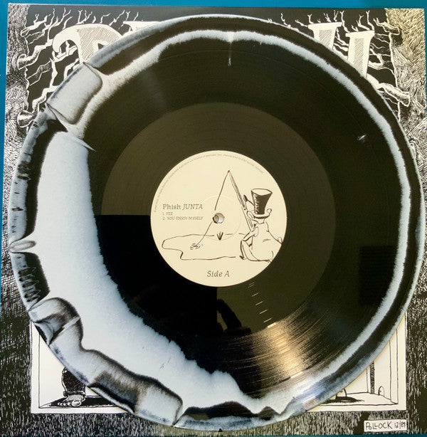 Junta (FLUFFHEAD BLACK & WHITE SWIRL VINYL) | Mint (M) Mint (M)