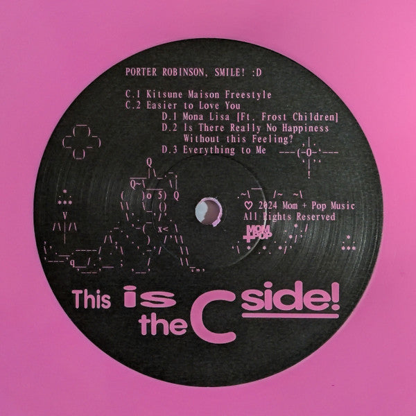 SMILE! :D (OPAQUE PINK VINYL) | Mint (M) Mint (M)