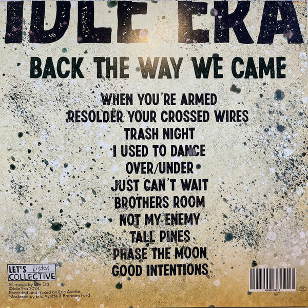 Back The Way We Came (GOLD VINYL) | Mint (M) Mint (M)