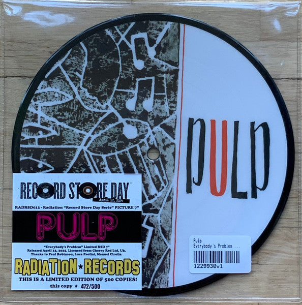 Everybody's Problem (2025 RSD PICTURE VINYL 7") | Mint (M) Mint (M)