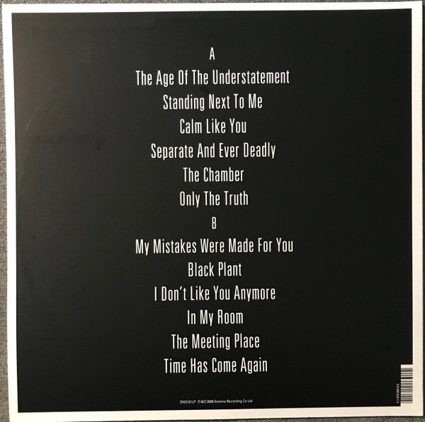 The Last Shadow Puppets - The Age Of The Understatement | Mint (M) Mint (M)