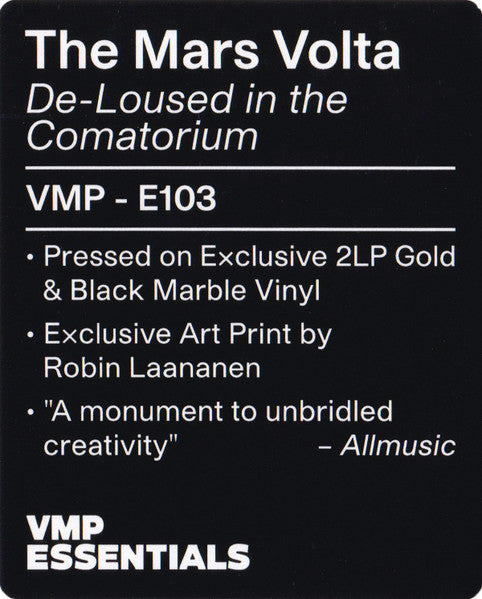 De-Loused In The Comatorium (2xVINYL GOLD/BLACK VMP) | Mint (M) Near Mint (NM)