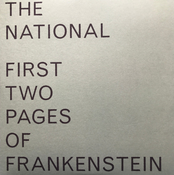 The National - First Two Pages Of Frankenstein | Mint (M) Mint (M)