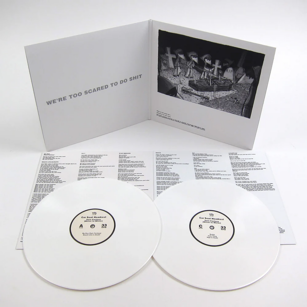 Car Seat Headrest - Twin Fantasy (Mirror To Mirror) (WHITE VINYL) | Mint (M) Mint (M)