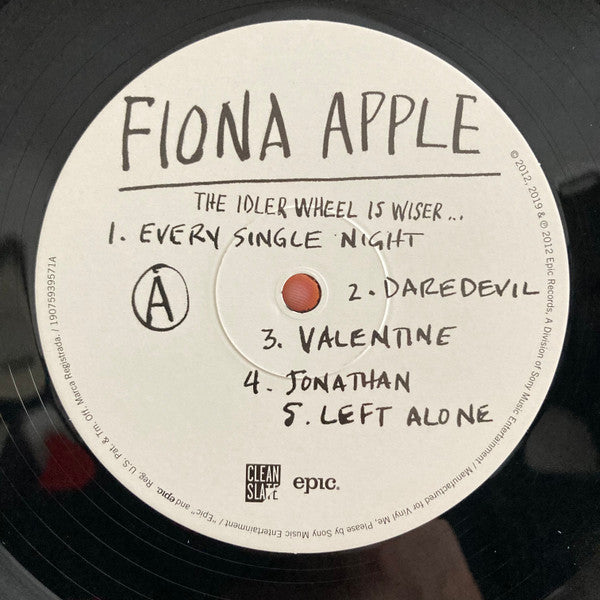 The Idler Wheel... (VINYL) | Mint (M) Mint (M)