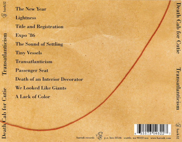 Death Cab For Cutie - Transatlanticism (CD) | Mint (M) Mint (M)