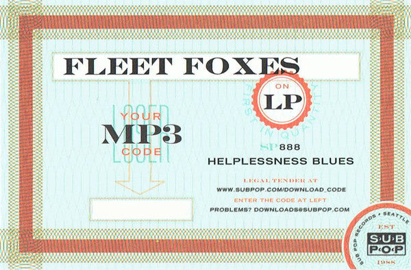 Helplessness Blues (2x VINYL) | Mint (M) Mint (M)
