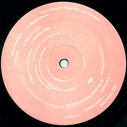 Good News For People Who Love Bad News (2xVINYL) | Mint (M) Mint (M)