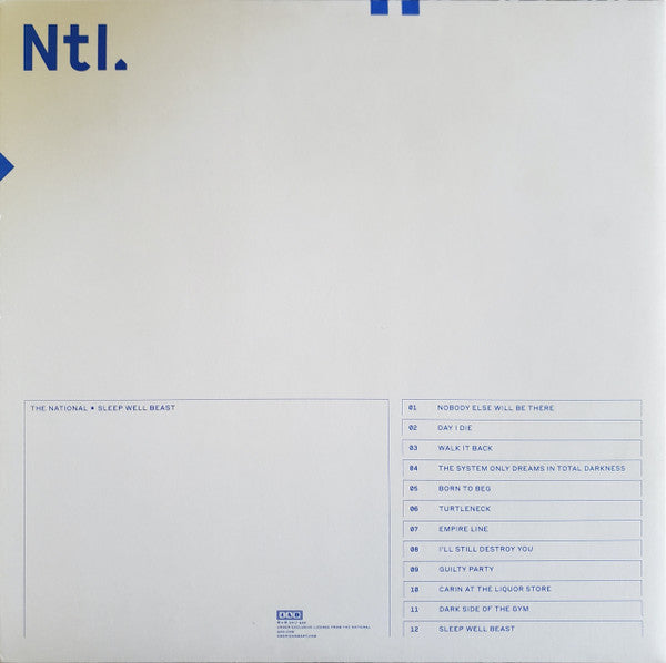 Sleep Well Beast (WHITE VINYL) | Mint (M) Mint (M)
