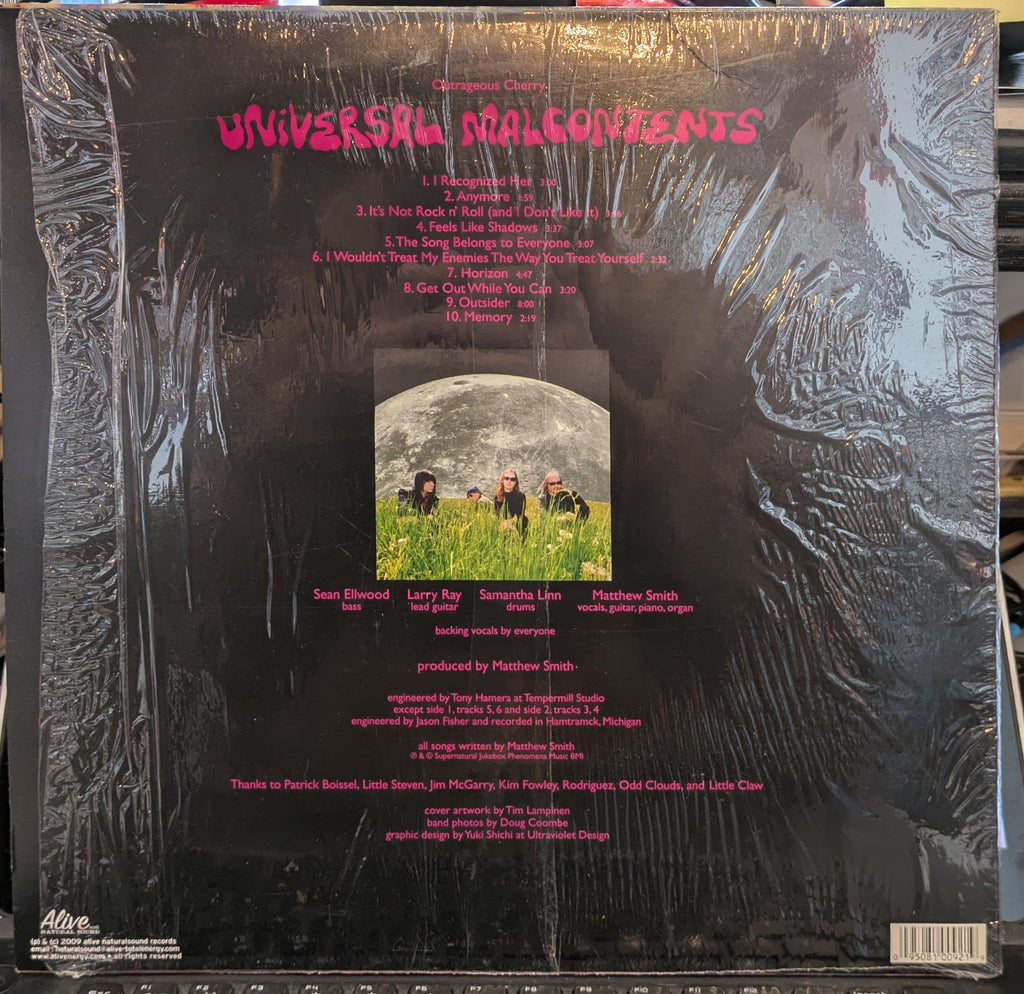 Outrageous Cherry - Universal Malcontents (OPAQUE ORANGE VINYL) | Near Mint (NM) Near Mint (NM)