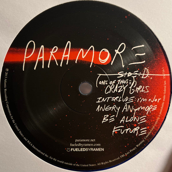 Paramore - Paramore *BLUE* | Excellent (EX) Near Mint (NM)