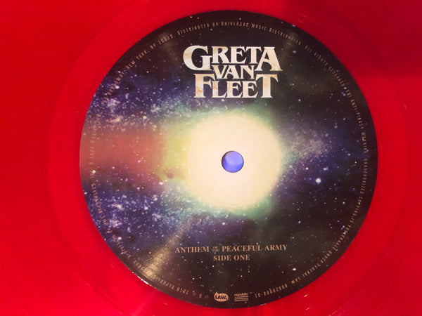 Greta Van Fleet - Anthem Of The Peaceful Army (COLOR VINYL) | Near Mint (NM) Near Mint (NM)
