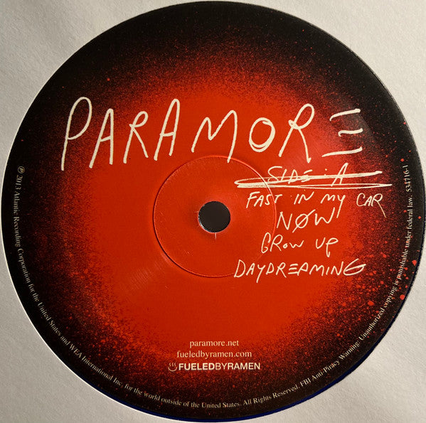 Paramore - Paramore *BLUE* | Excellent (EX) Near Mint (NM)