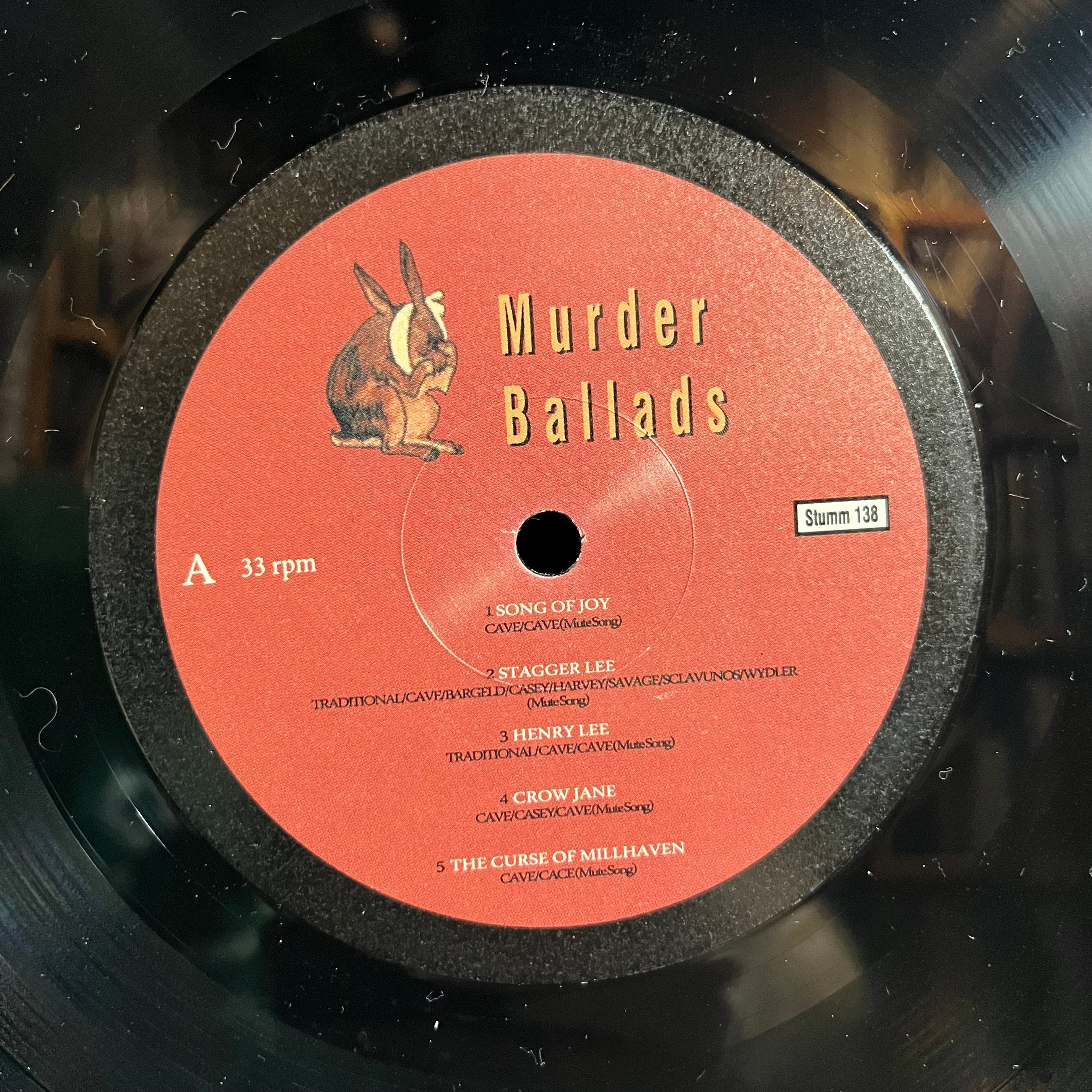 Nick Cave & The Bad Seeds - Murder Ballads (VINYL) | Near Mint (NM or M-)
