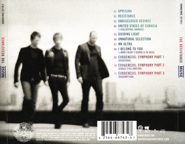 Muse - The Resistance (CD) | Near Mint (NM) Near Mint (NM)