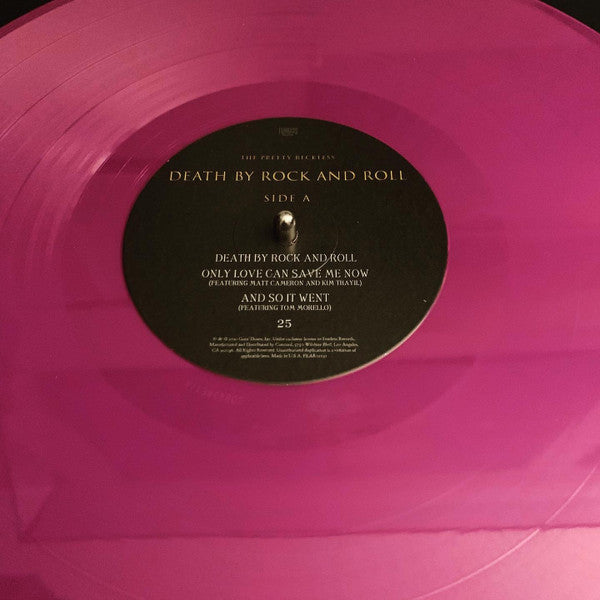 The Pretty Reckless - Death By Rock And Roll (ORCHID COLOR 2xVINYL) | Near Mint (NM or M-) Mint (M)