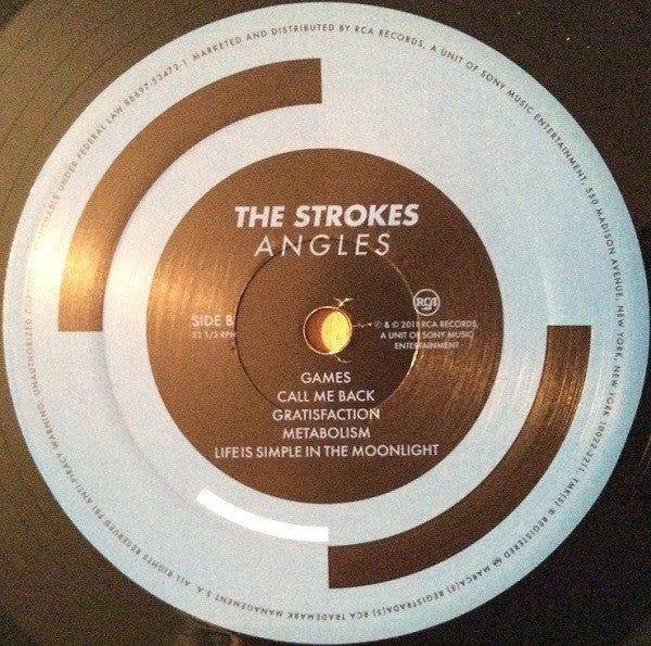 The Strokes - Angles (VINYL) | Near Mint (NM) Near Mint (NM)