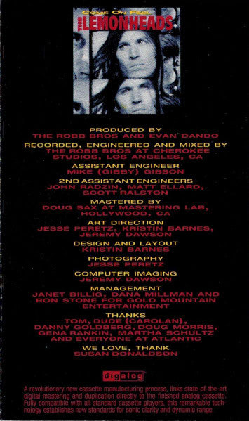 The Lemonheads - Come On Feel The Lemonheads *CASSETTE* | Near Mint (NM) Near Mint (NM)