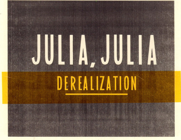 Julia, Julia - Derealization (CD) | Near Mint (NM) Near Mint (NM)