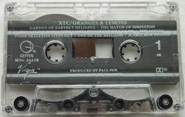 XTC - Oranges & Lemons *CASSETTE* | Near Mint (NM) Near Mint (NM)