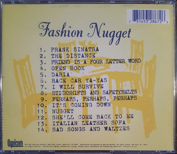 Cake - Fashion Nugget (CD) | Near Mint (NM) Near Mint (NM)