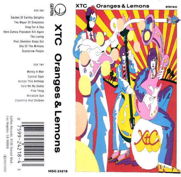 XTC - Oranges & Lemons *CASSETTE* | Near Mint (NM) Near Mint (NM)