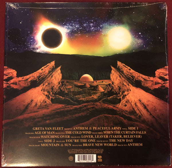 Greta Van Fleet - Anthem Of The Peaceful Army (COLOR VINYL) | Near Mint (NM) Near Mint (NM)