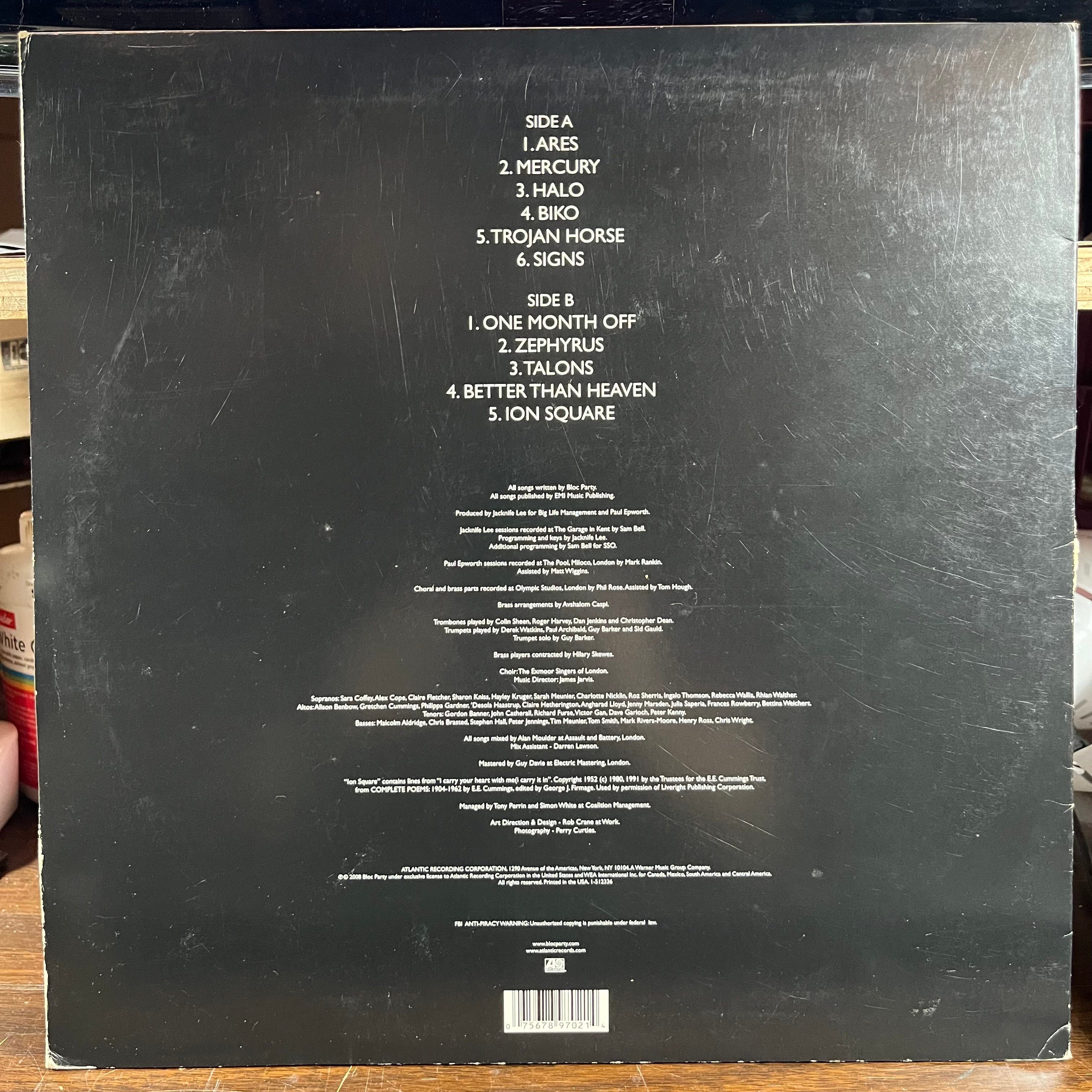 Bloc Party - Intimacy (VINYL) | Excellent (EX)