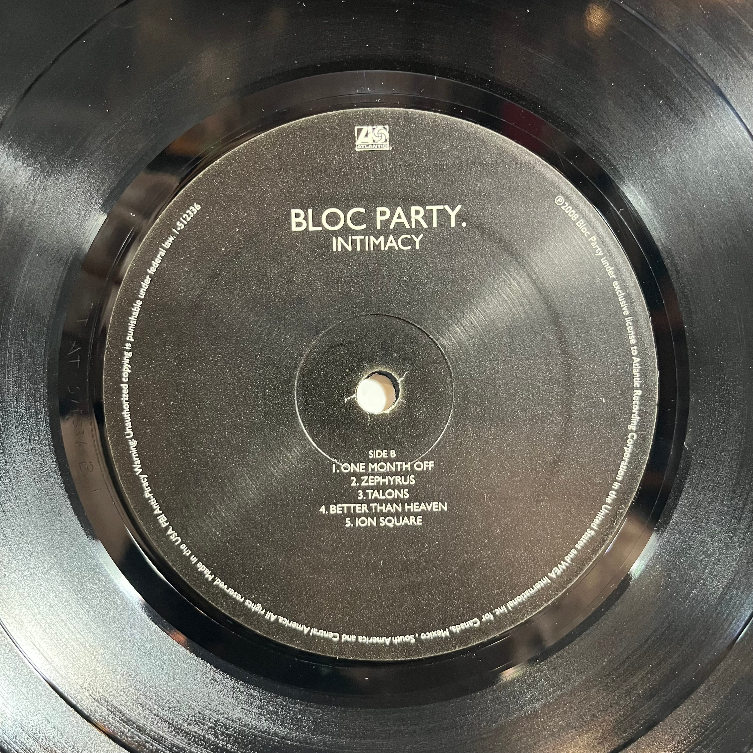 Bloc Party - Intimacy (VINYL) | Excellent (EX)