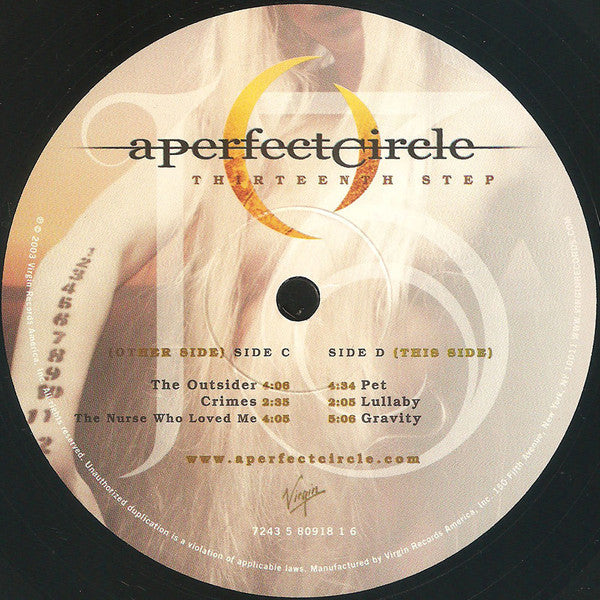 A Perfect Circle - Thirteenth Step | Mint (M) Mint (M)