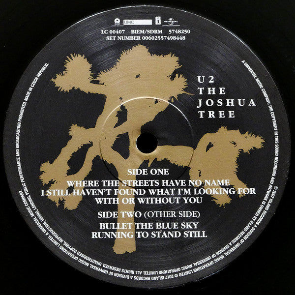 U2 - The Joshua Tree (2x VINYL) | Mint (M) Mint (M)