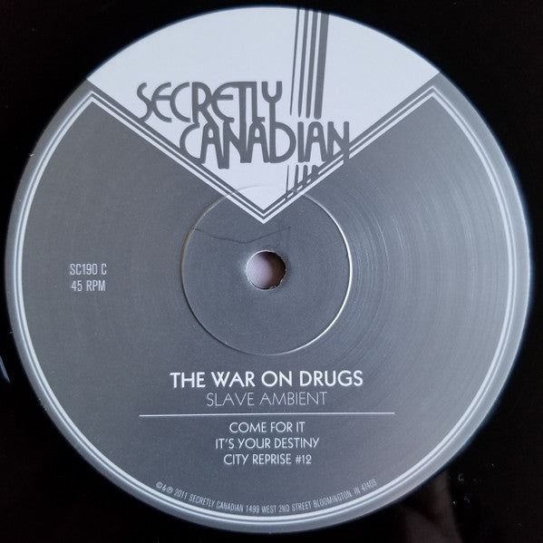 The War On Drugs - Slave Ambient | Mint (M)