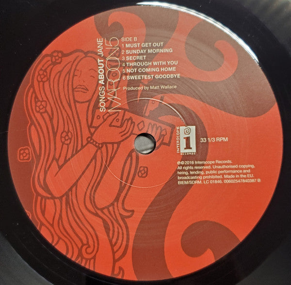 Maroon 5 - Songs About Jane | Mint (M) Mint (M)
