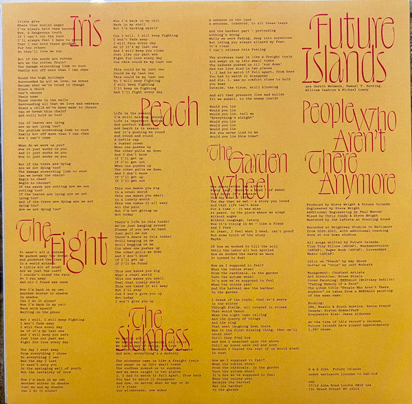 Future Islands - People Who Aren't There Anymore | Mint (M) Mint (M)