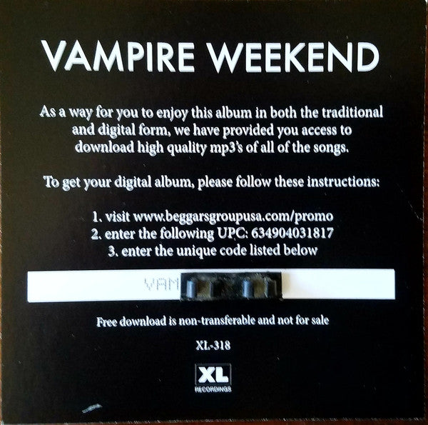 Vampire Weekend - Vampire Weekend | Mint (M) Mint (M)