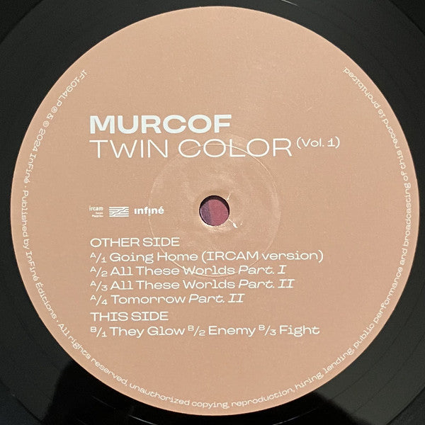 Twin Color (Vol.1)(VINYL) | Mint (M) Mint (M)