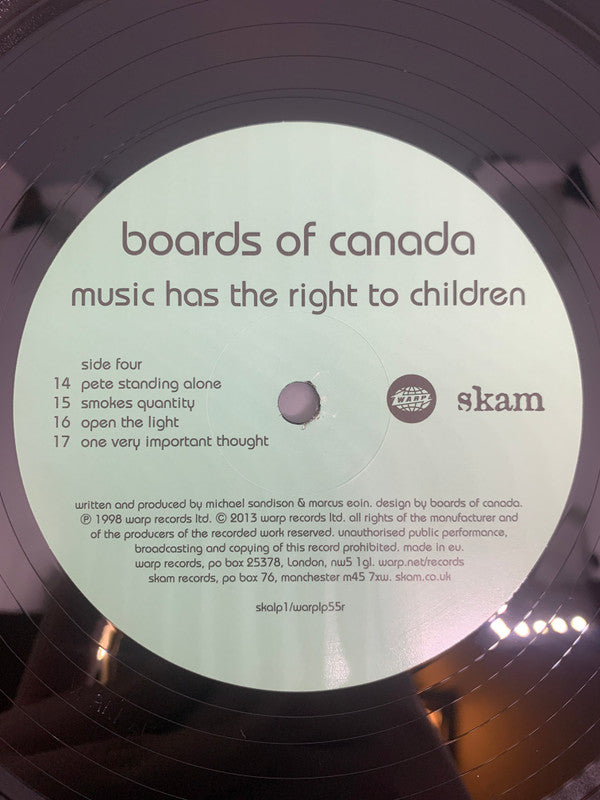 Boards Of Canada - Music Has The Right To Children (2xVINYL) | Mint (M) Mint (M)